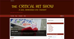 Desktop Screenshot of criticalhitshow.com